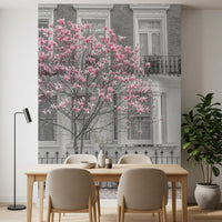 Spring Magnolia Urban Bloom Wall Mural