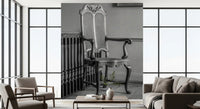 Heritage Ornate Carved Wood Detail Wall Mural
