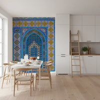 Middle Eastern Mosaic Arch Wall Mural