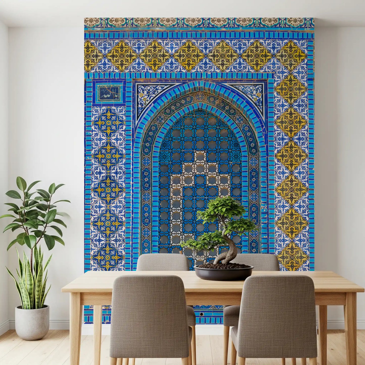 Middle Eastern Mosaic Arch Wall Mural