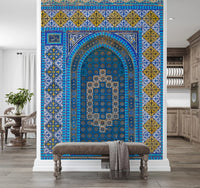 Middle Eastern Mosaic Arch Wall Mural