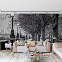 London River Promenade Wall Mural