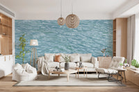 Glacial Ripples Aquatic Surface Wall Mural