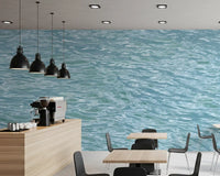 Glacial Ripples Aquatic Surface Wall Mural
