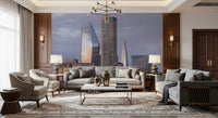 London Metropolitan Skyline Vista Wall Mural