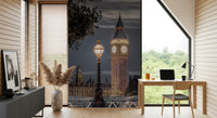 London Clock Tower Twilight Scene Wall Mural