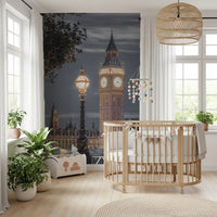 London Clock Tower Twilight Scene Wall Mural