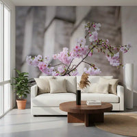 Spring Blossom Branch Wall Mural