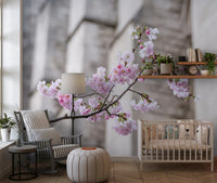 Spring Blossom Branch Wall Mural