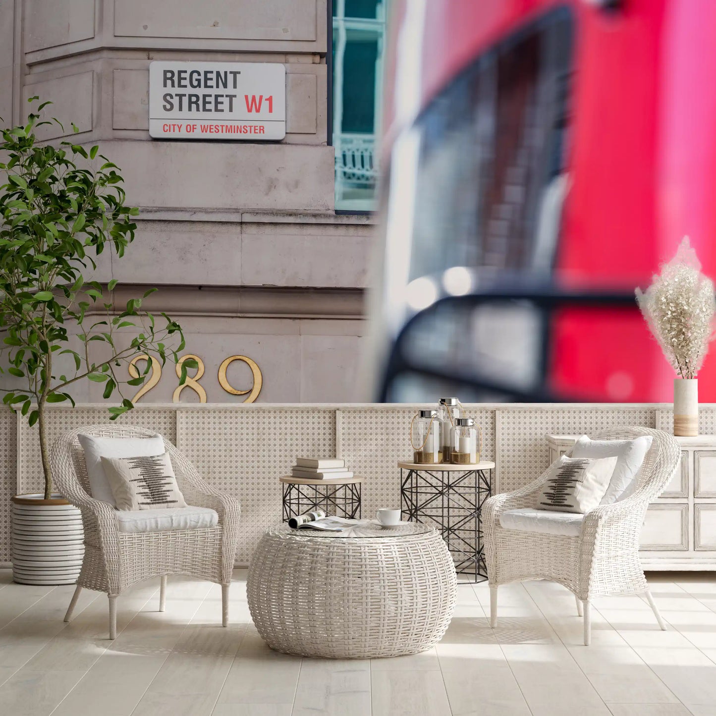 Iconic London Street Sign Wall Mural