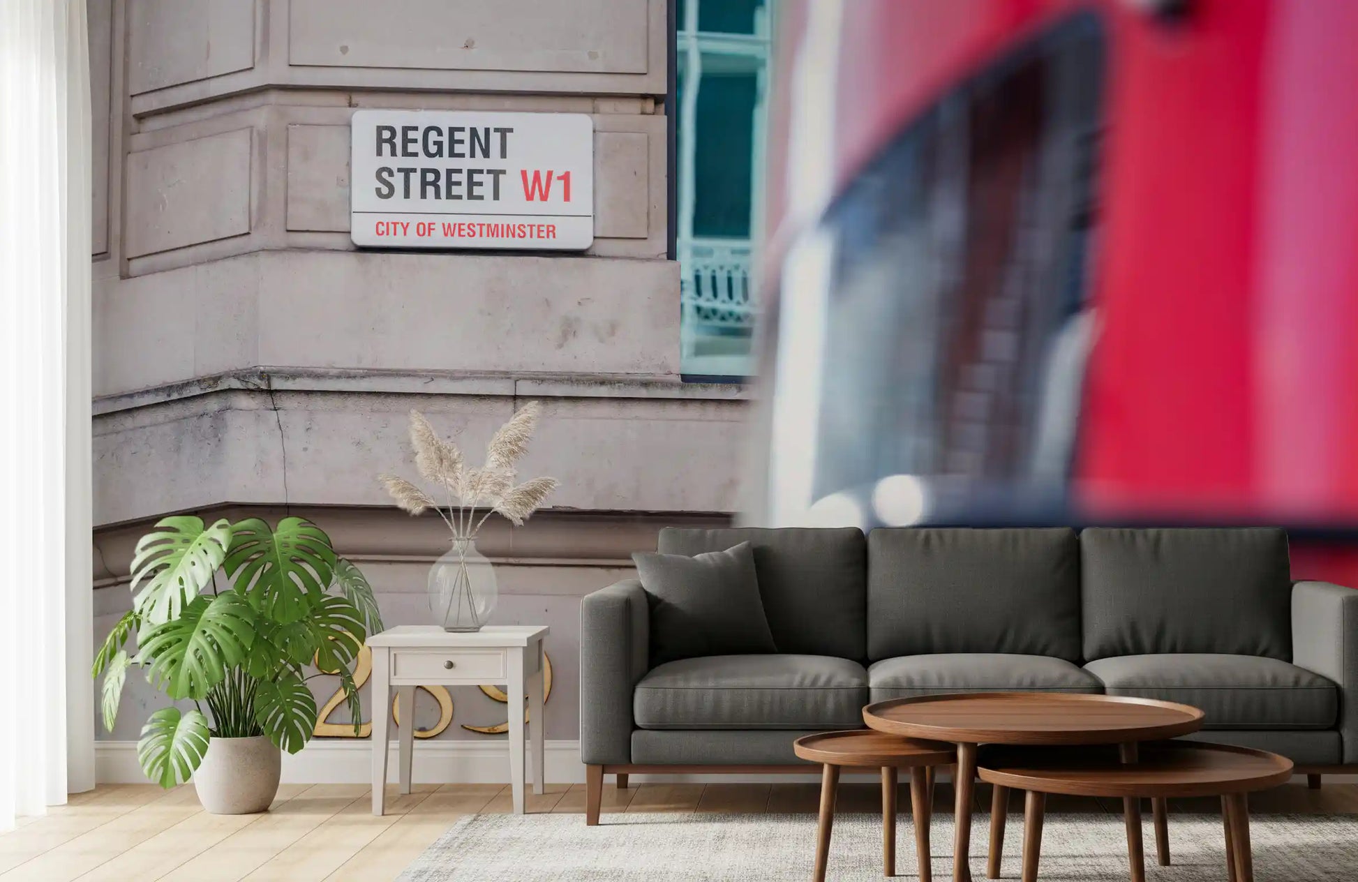 Iconic London Street Sign Wall Mural