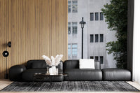 Urban Facade Geometry Wall Mural