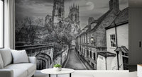 York Minster Moonlight Alley Wall Mural