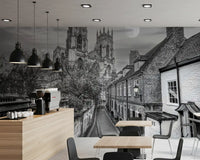 York Minster Moonlight Alley Wall Mural