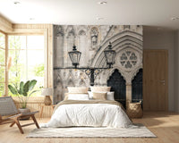 Gothic Cathedral Lantern Wall Mural
