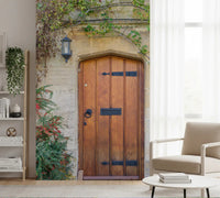 Cotswold Stone Cottage Entrance Wall Mural