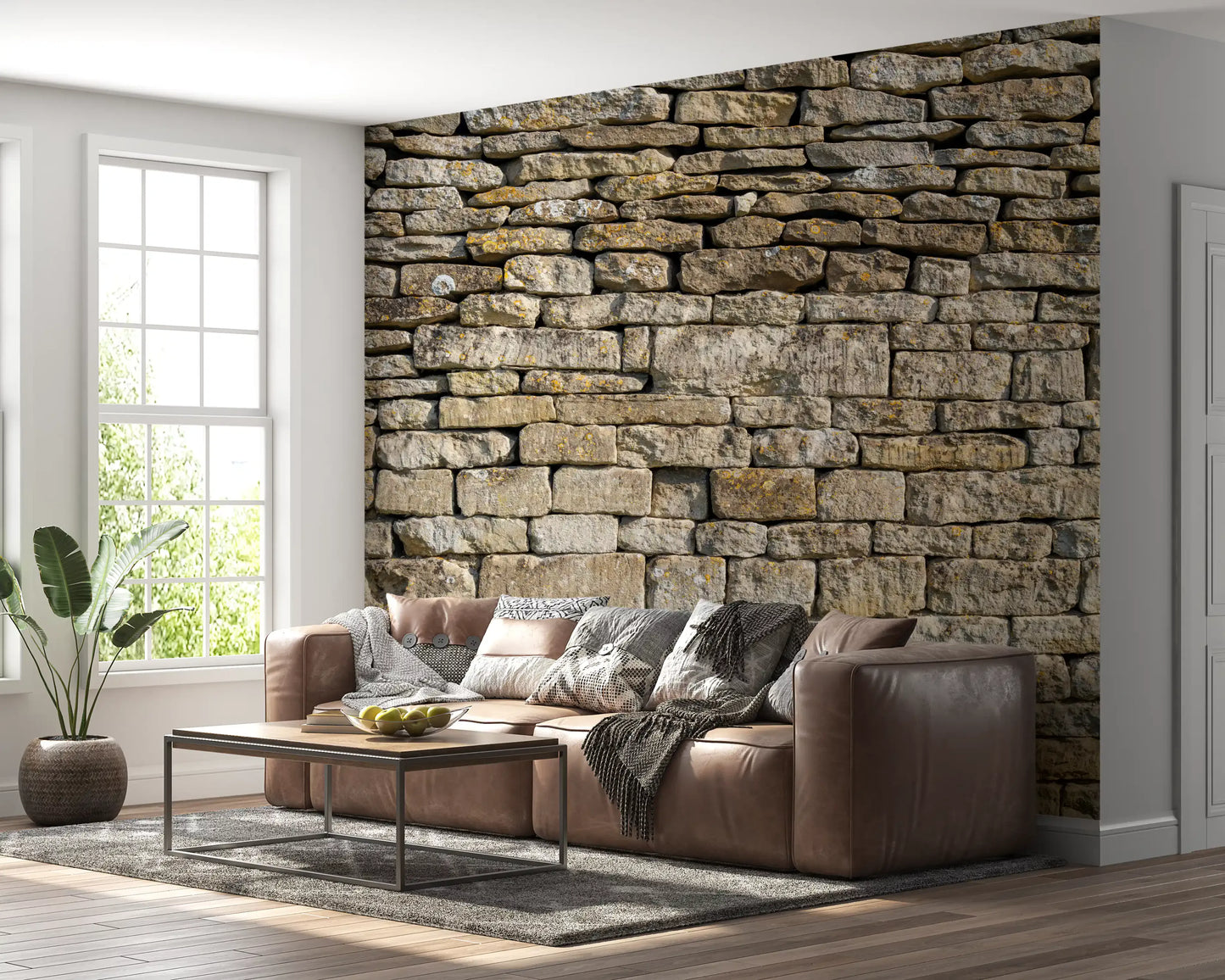 Cotswold Stone Stacking Wall Mural