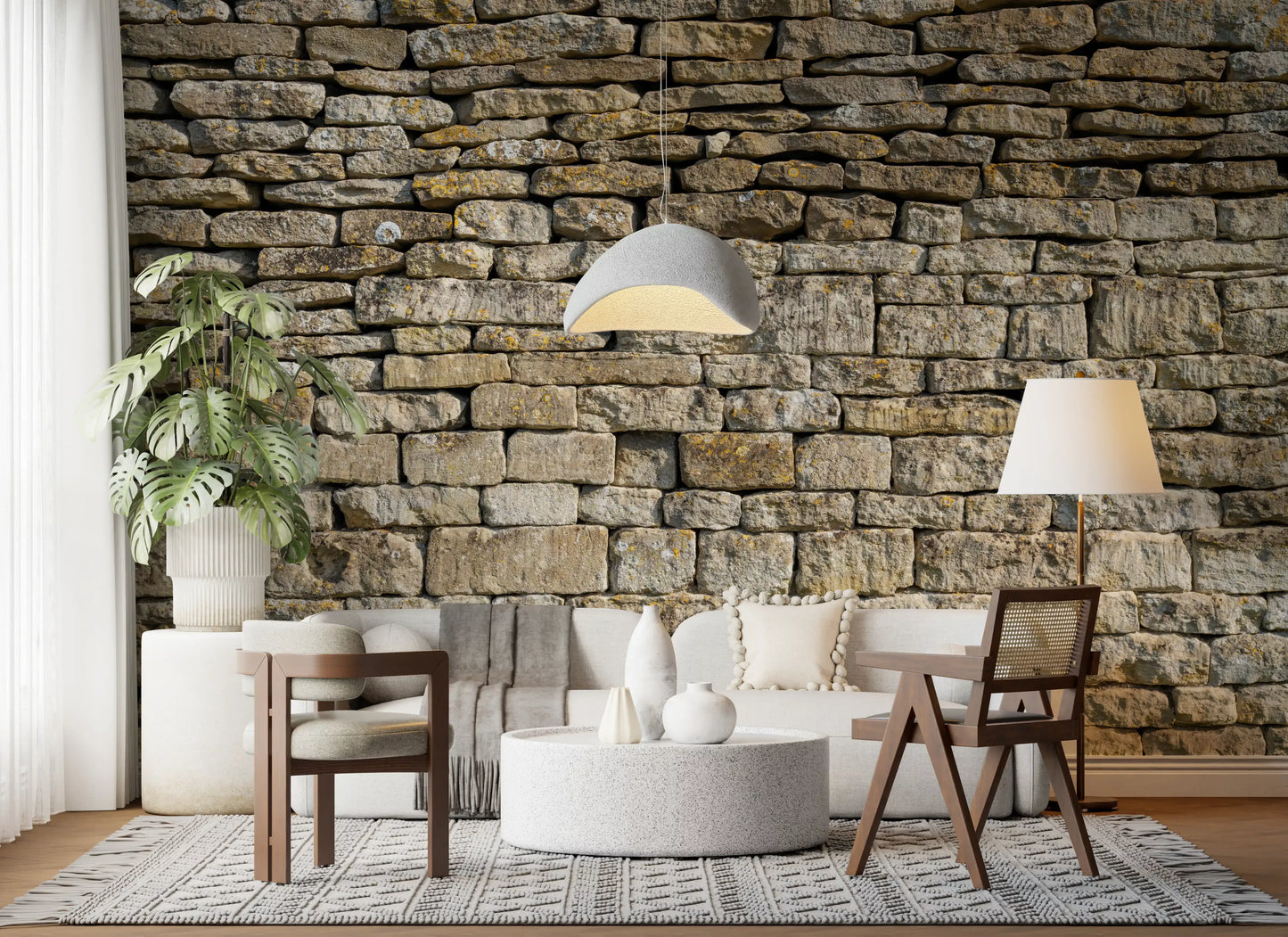 Cotswold Stone Stacking Wall Mural