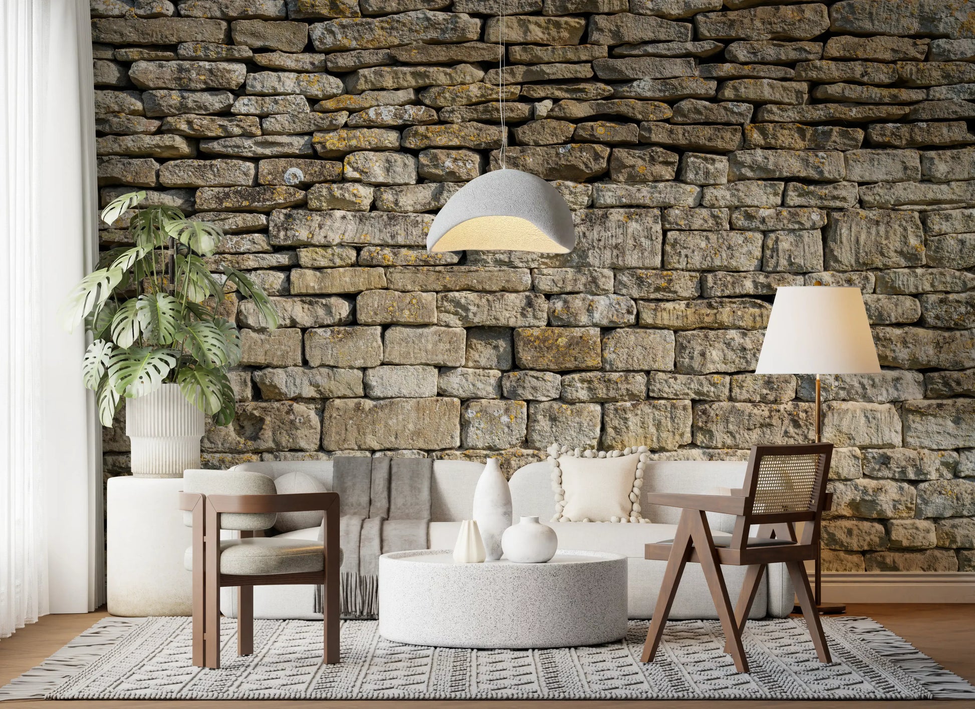 Cotswold Stone Stacking Wall Mural