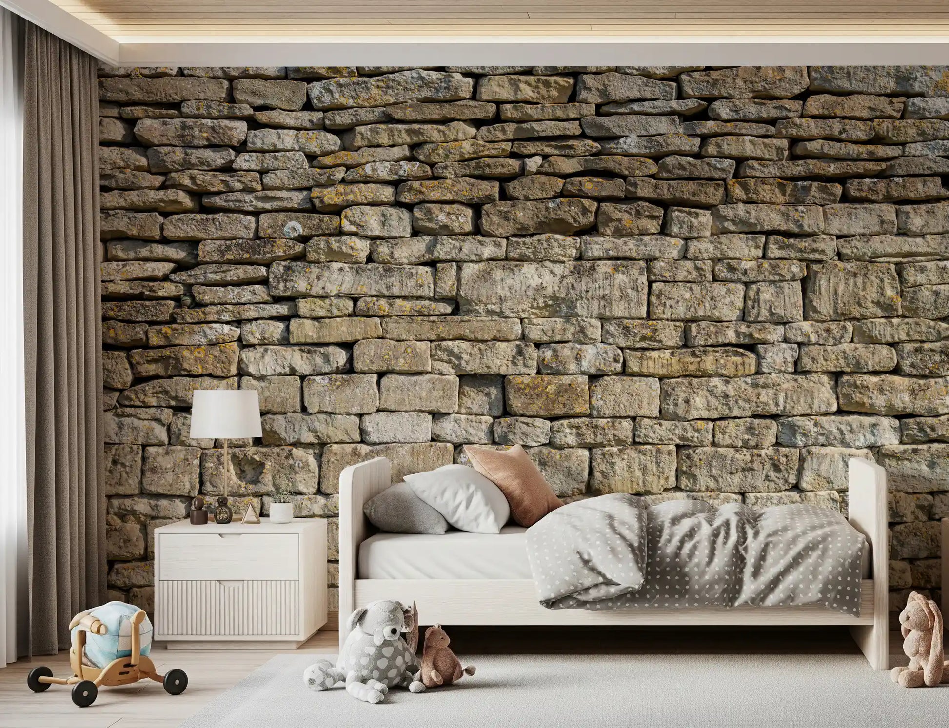 Cotswold Stone Stacking Wall Mural