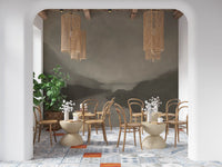 Ethereal Valley Mist Wall Mural
