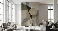 Minimalist Geometric Shapes Wall Mural