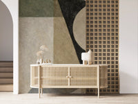 Minimalist Geometric Shapes Wall Mural