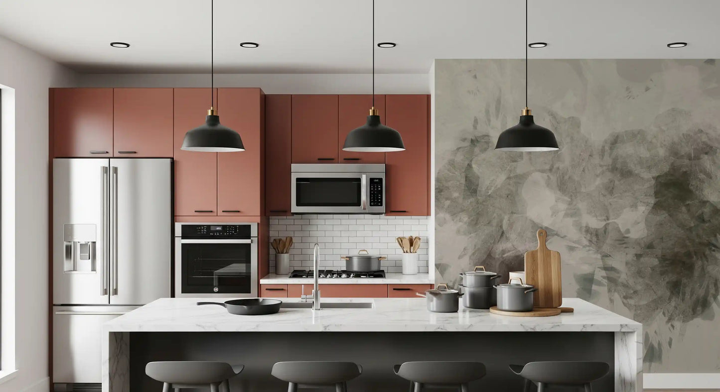 Ethereal Smoke Wash Wall Mural