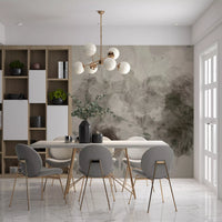 Ethereal Smoke Wash Wall Mural