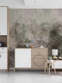 Ethereal Smoke Wash Wall Mural