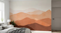 Abstract Desert Dunes Wall Mural