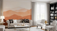 Abstract Desert Dunes Wall Mural