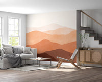 Abstract Desert Dunes Wall Mural