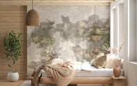 Abstract Ethereal Wash Wall Mural