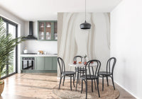 Flowing Brushstroke Hues Wall Mural