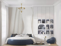 Flowing Brushstroke Hues Wall Mural