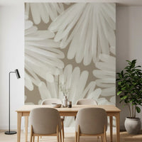 Minimalist Bloom Layers Wall Mural