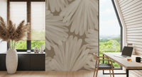 Minimalist Bloom Layers Wall Mural