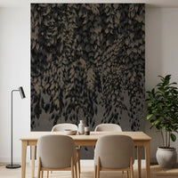 Ink-Wash Trailing Willow Study Wall Mural