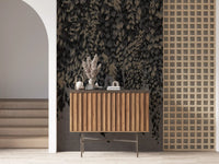 Ink-Wash Trailing Willow Study Wall Mural