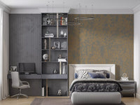 Ethereal Willow Cascade in Neutral Tones Wall Mural