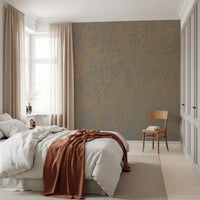 Ethereal Willow Cascade in Neutral Tones Wall Mural