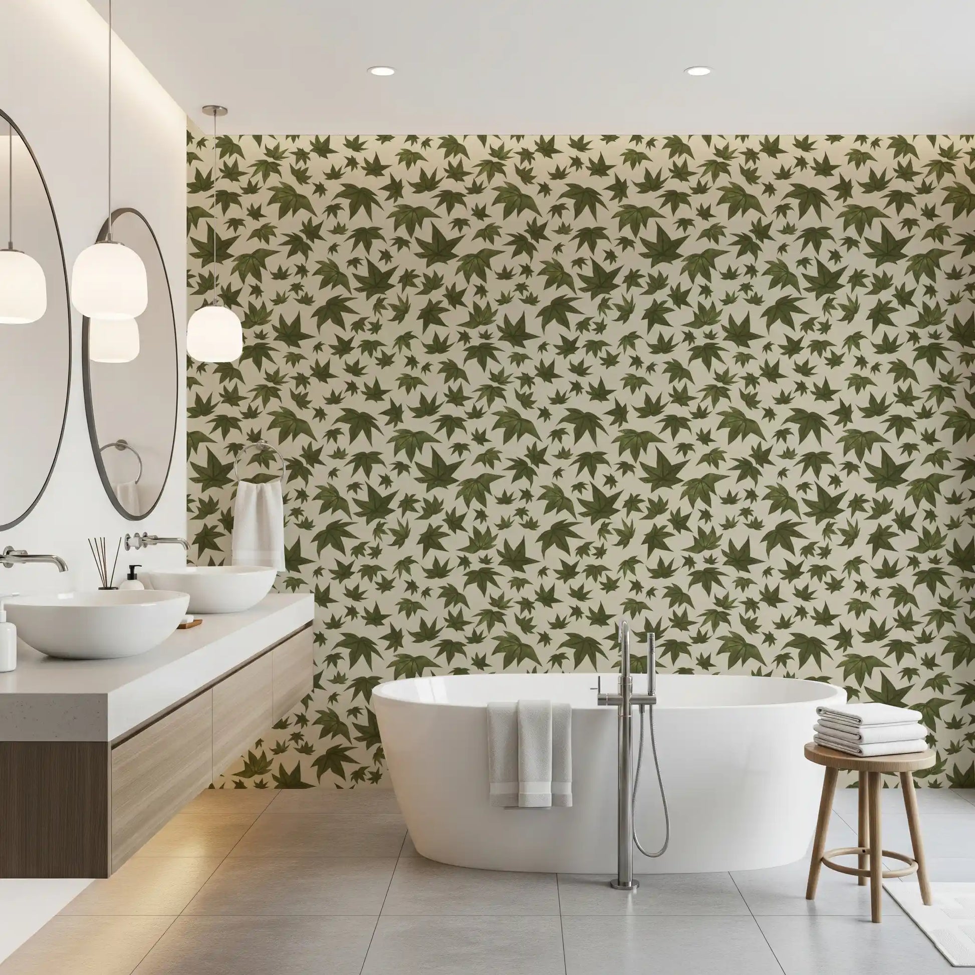 Japanese Maple Leaves - Relish Wallpaper⁠