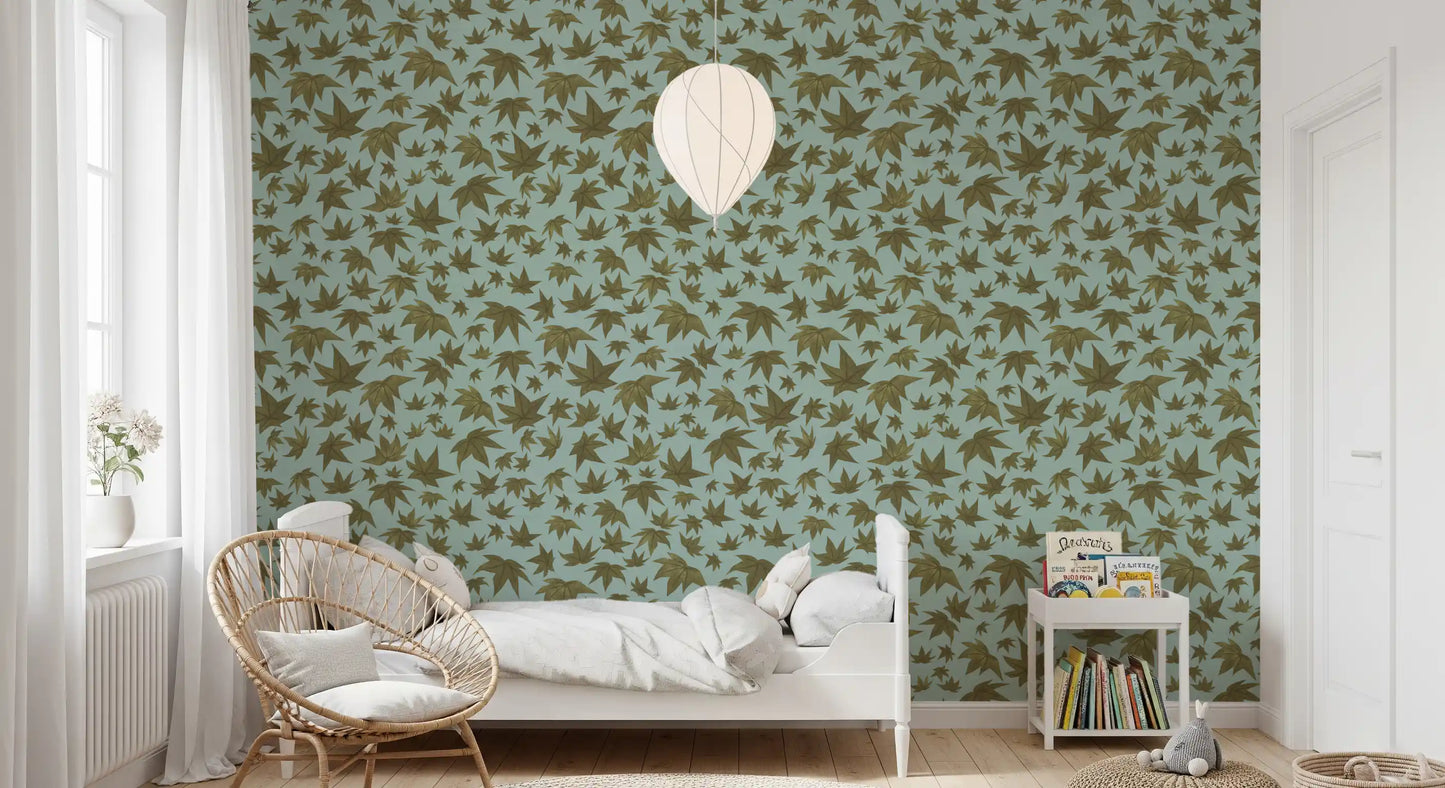 Japanese Maple Leaves - Relish & Sky Wallpaper⁠