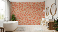 Japanese Maple Leaves - Soft Corals Wallpaper⁠
