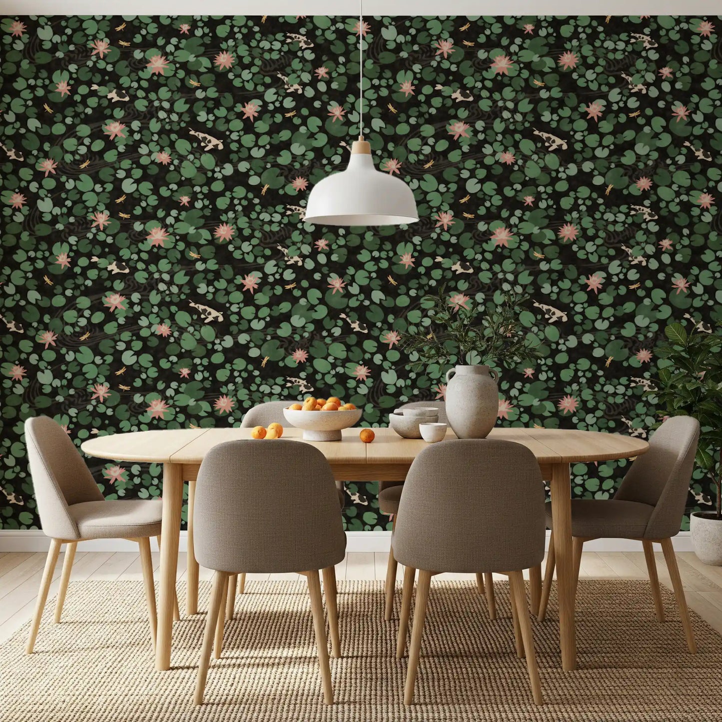 Lily Pad Pond Wallpaper⁠