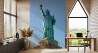 Iconic Lady Liberty Statue Wall Mural