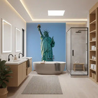 Iconic Lady Liberty Statue Wall Mural