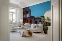 Ancient Roman Monument Dusk Scenery Wall Mural