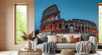 Ancient Roman Monument Dusk Scenery Wall Mural